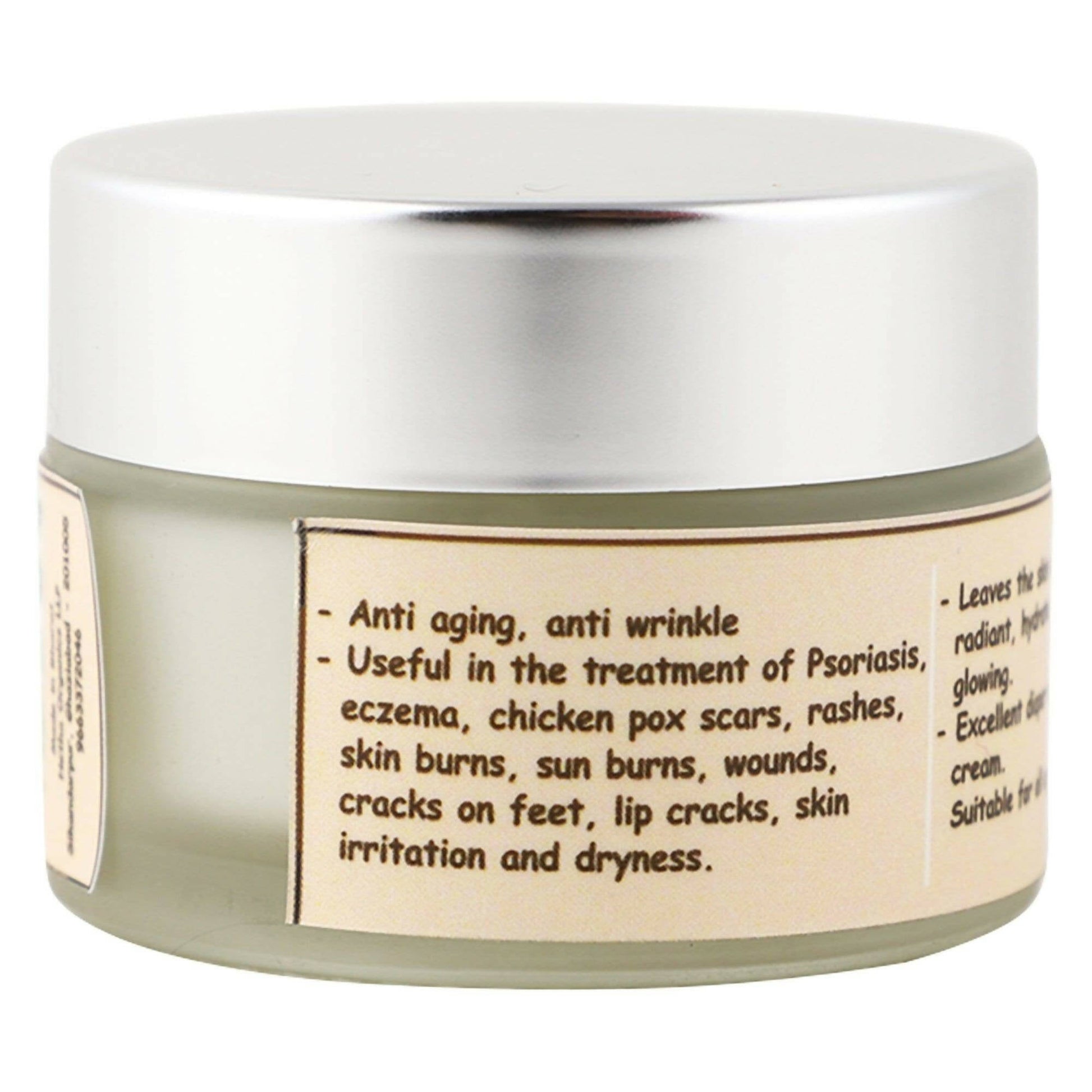 Hetha Shata Dhauta Ghrita Skin Cream - 100 times washed, Himalayan Ghee based Natural Skin Cream 