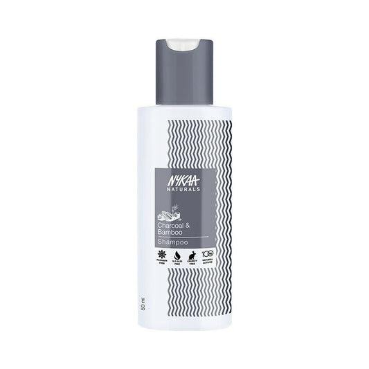Nykaa Naturals Scalp Purifying -Free Shampoo With Charcoal, Bamboo & Neem