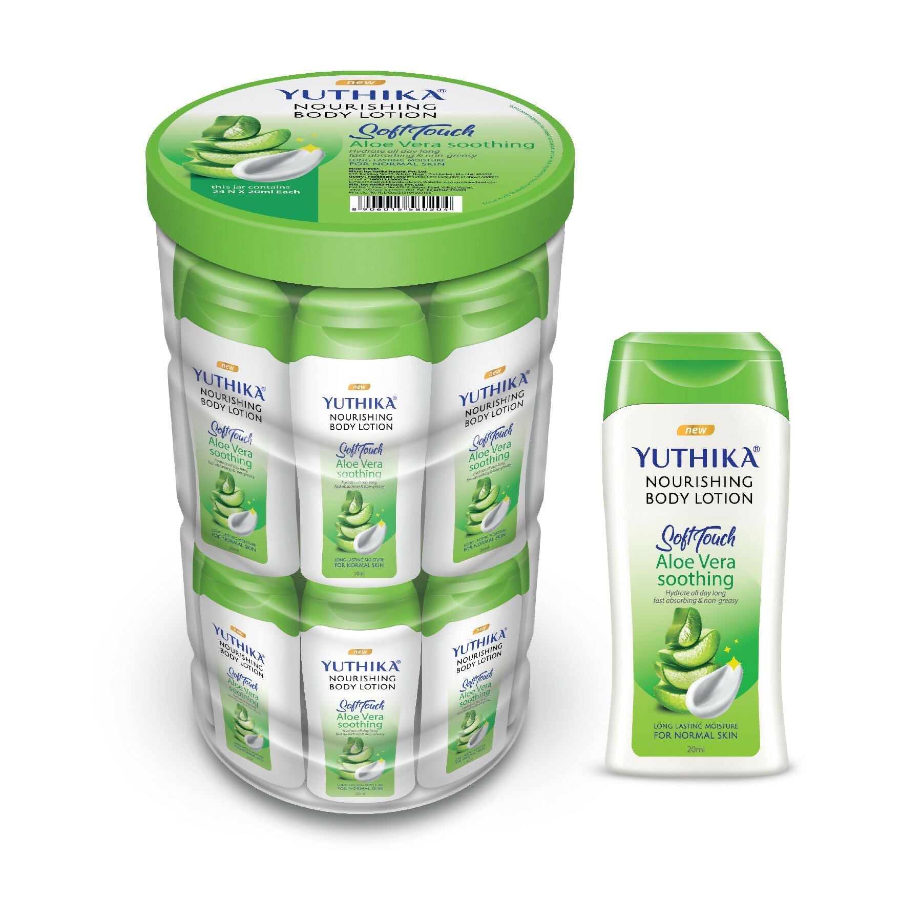 Yuthika Aloe Vera Soft Touch Body Lotion For Women & Men  Grab2Buy Yuthika Grab2Buy
