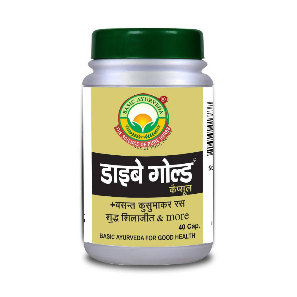Basic Ayurveda Diabe Gold 40 Capsules