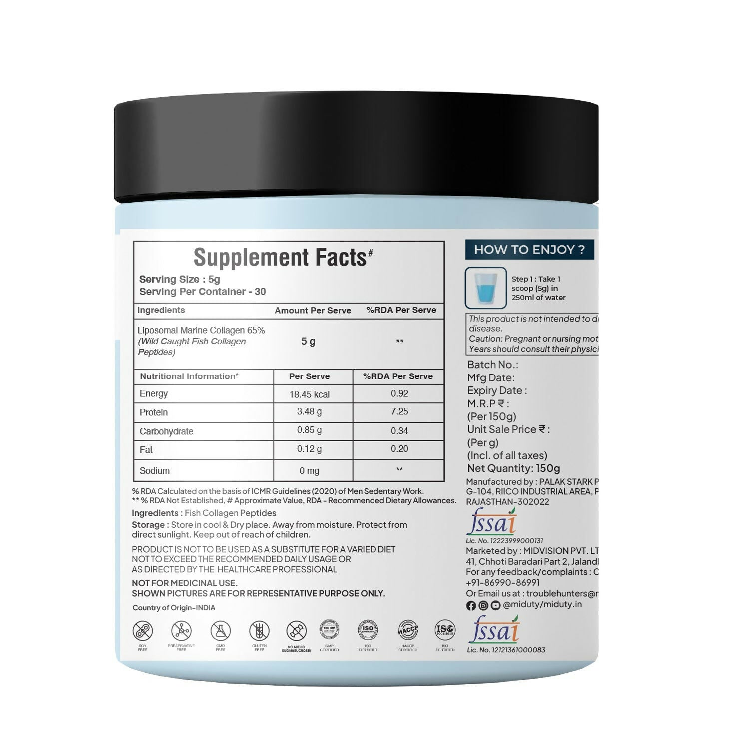 Miduty by Palak Notes Marine Collagen 4X 