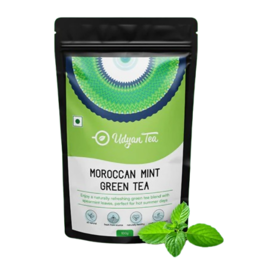 Udyan Tea Moroccan Mint Green Tea  Grab2Buy Udyan Tea Grab2Buy