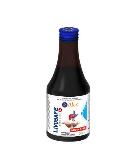 Alex Livosafe Herbal Syrup Sugar Free 
