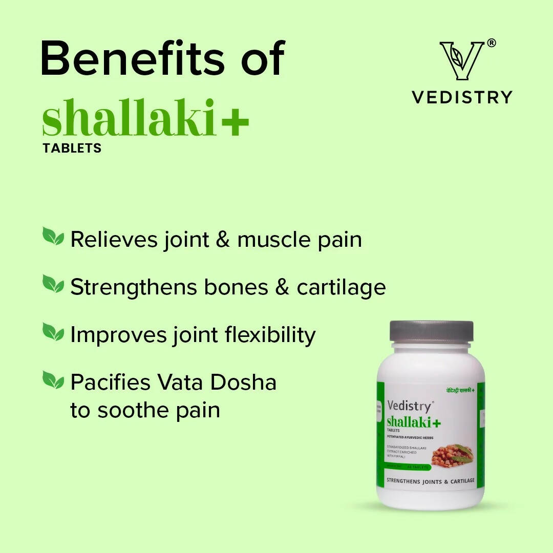 Vedistry Shallaki+ Tablets 