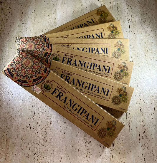 Goloka Organic Frangipani Incense 