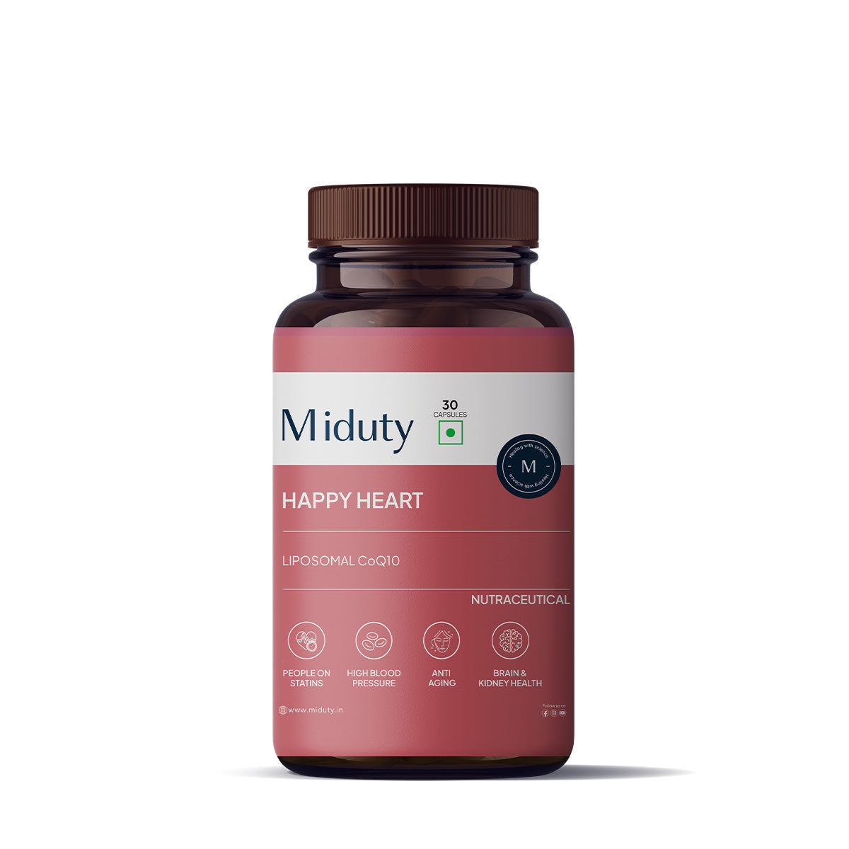 Miduty by Palak Notes Happy Heart Capsules
