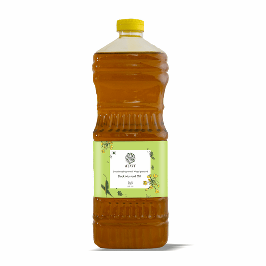 Asavi Cold Pressed Black Mustard Oil - Grab2buy