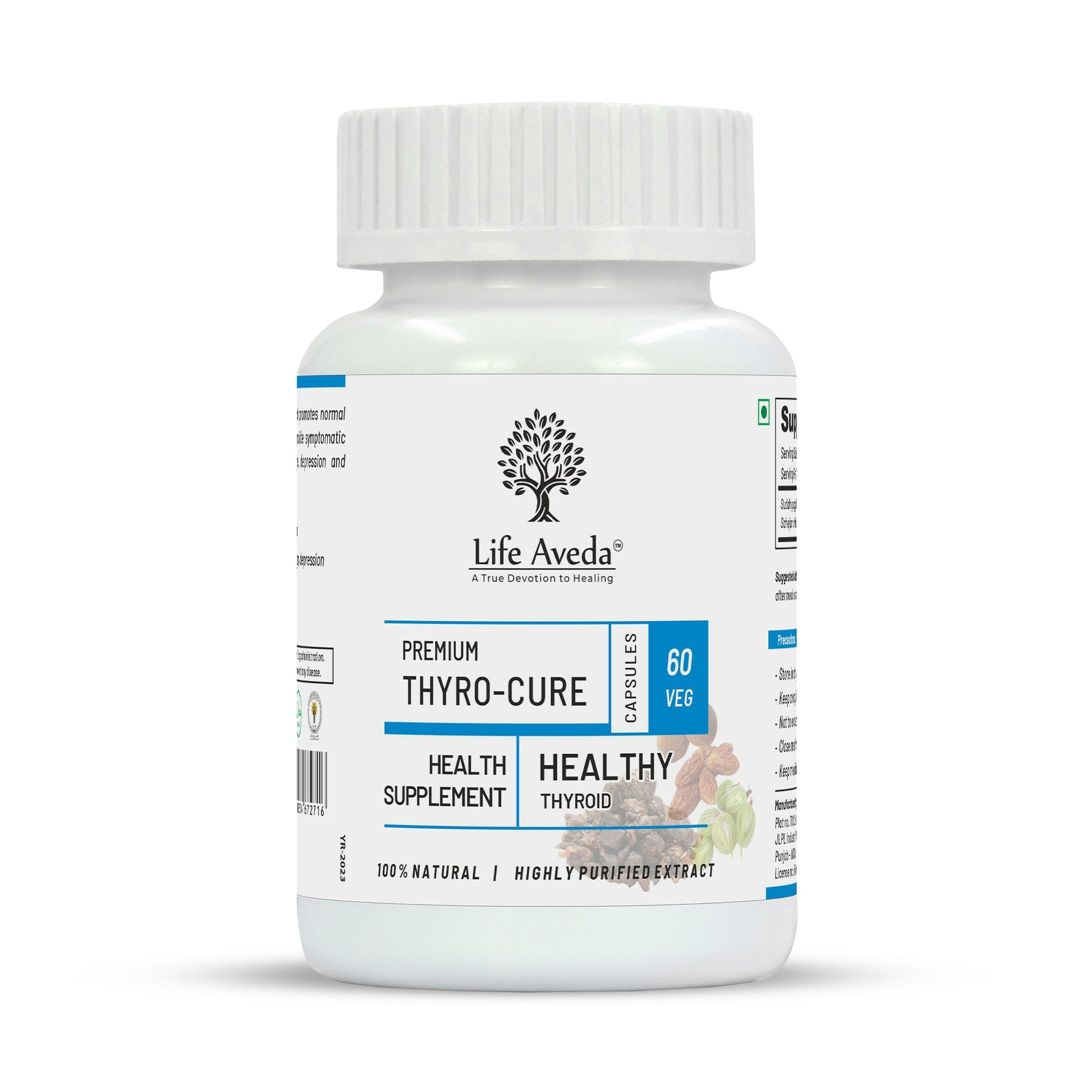 Life Aveda Premium Thyro-Cure Capsules - Grab2buy