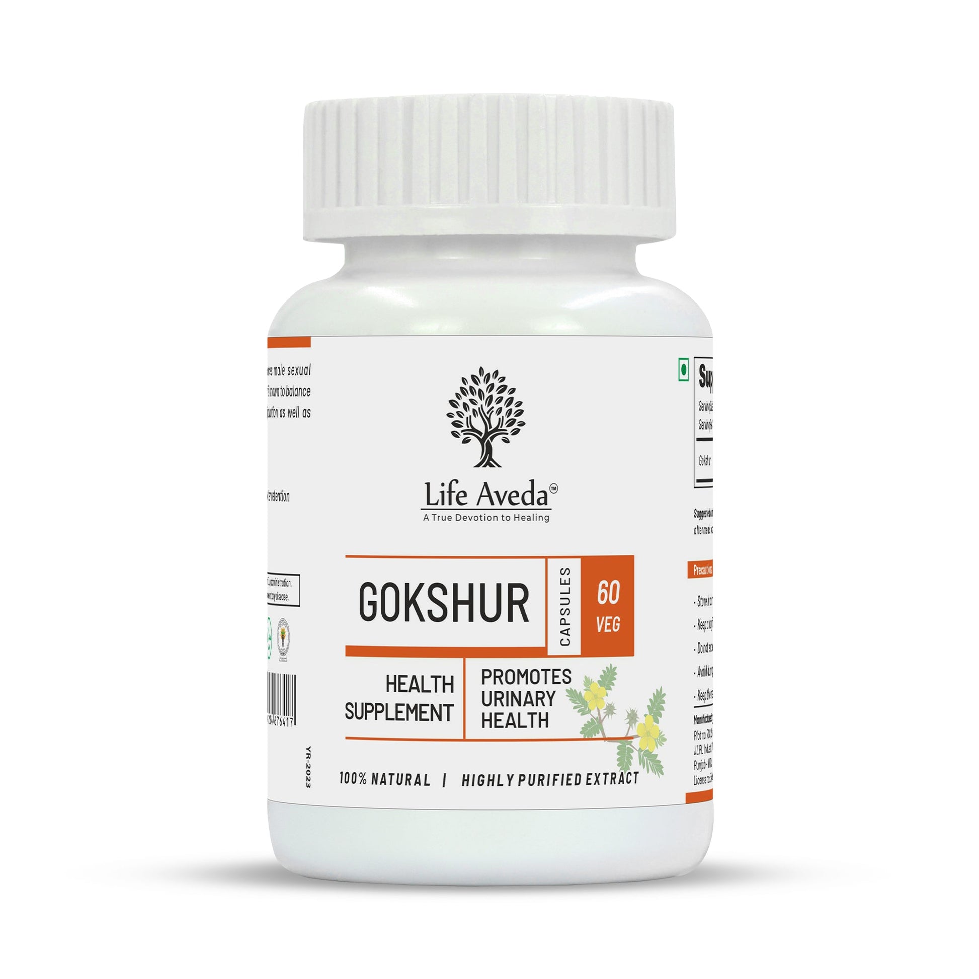 Life Aveda Gokshur Capsules 
