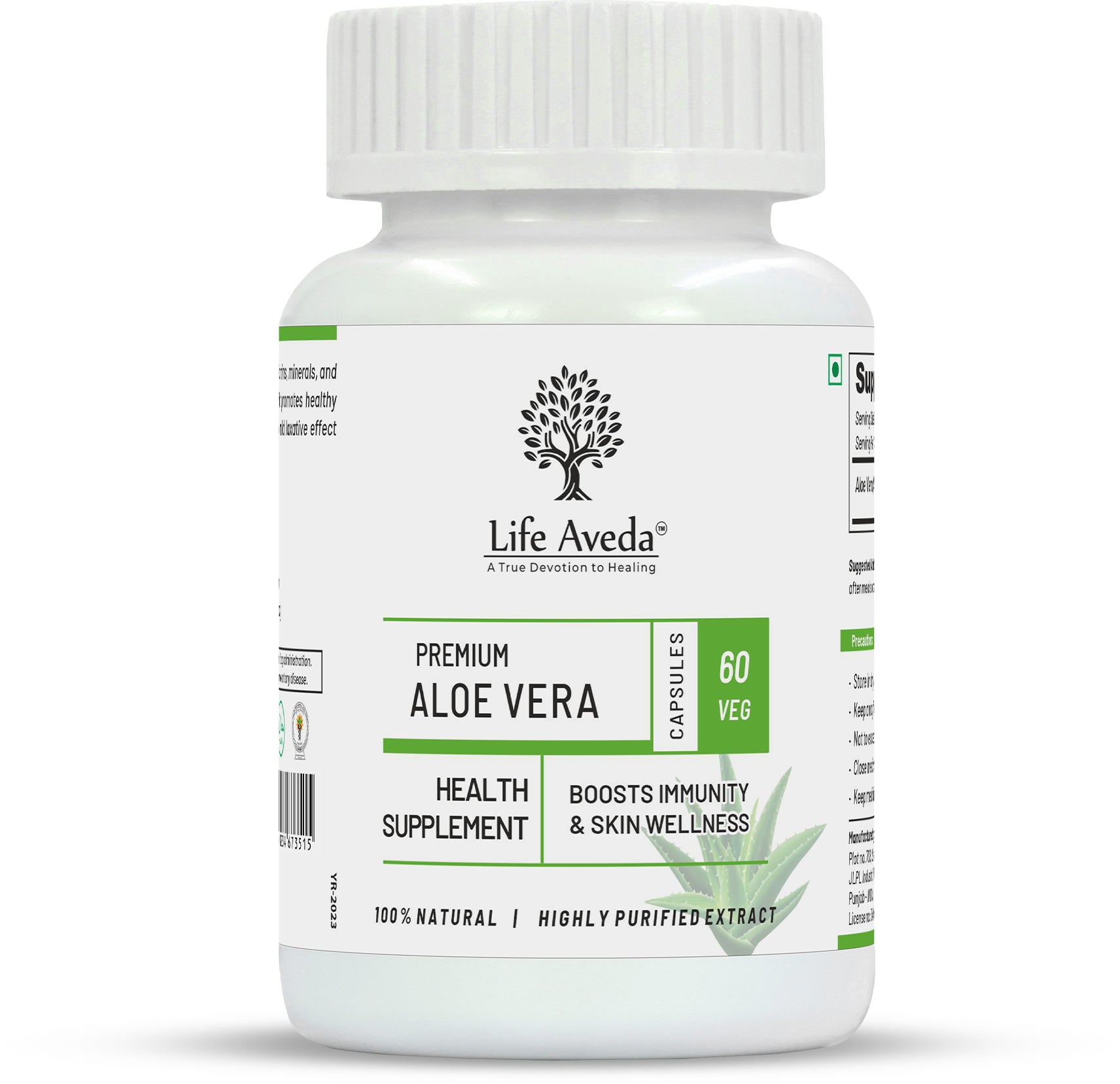Life Aveda Premium Aloe Vera Capsules - Grab2buy