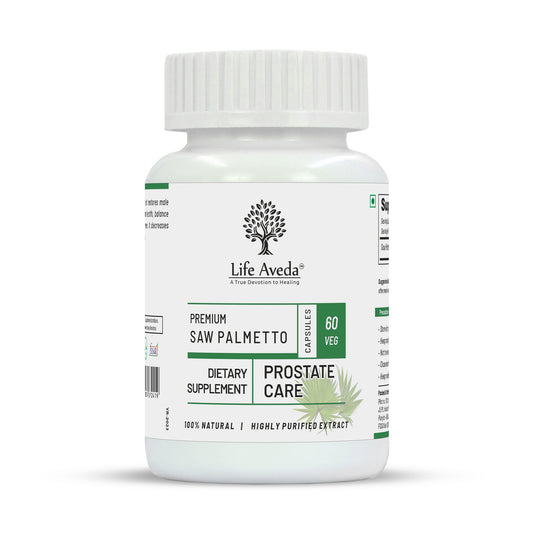 Life Aveda Premium Saw Palmetto Capsules - Grab2buy