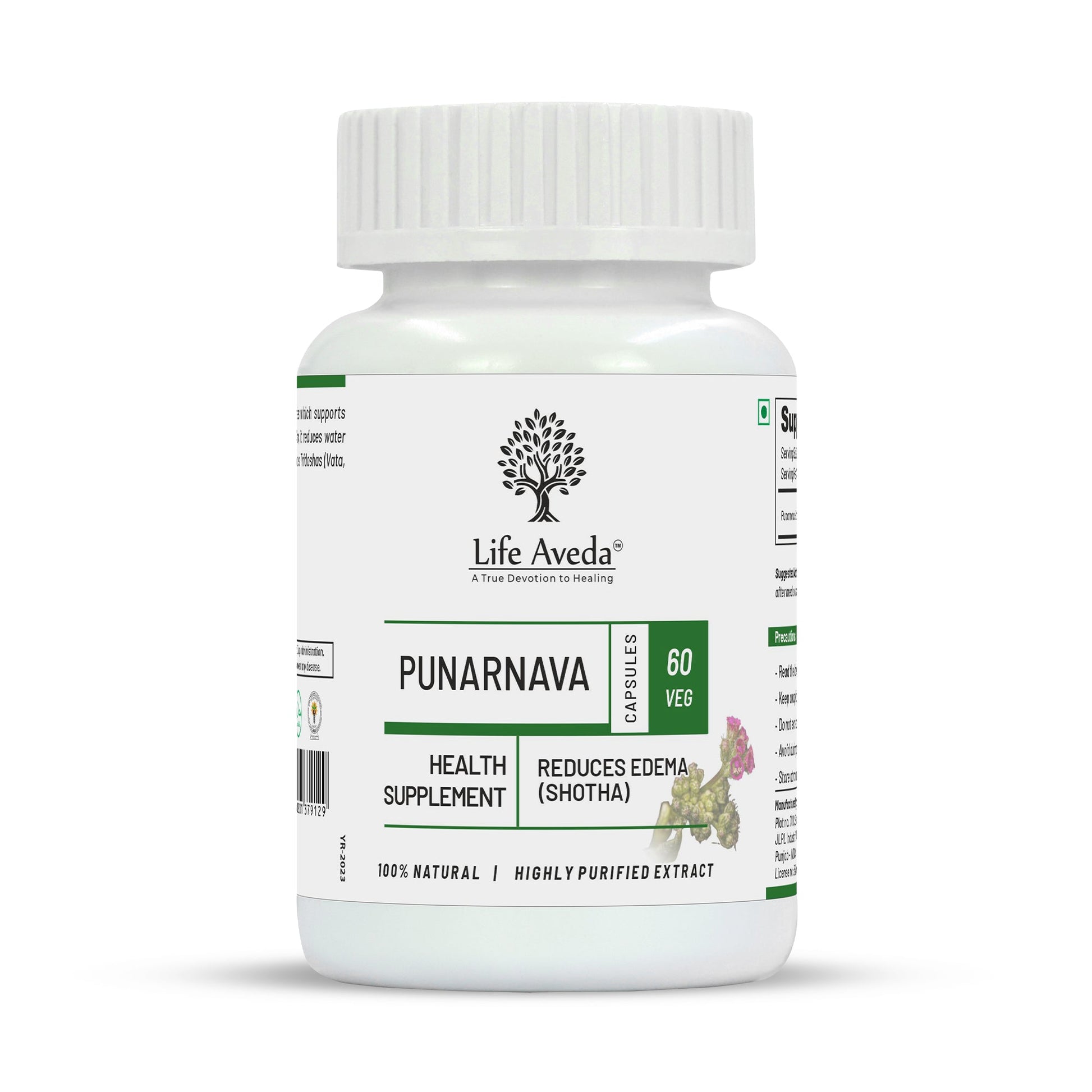 Life Aveda Punarnava Capsules - Grab2buy
