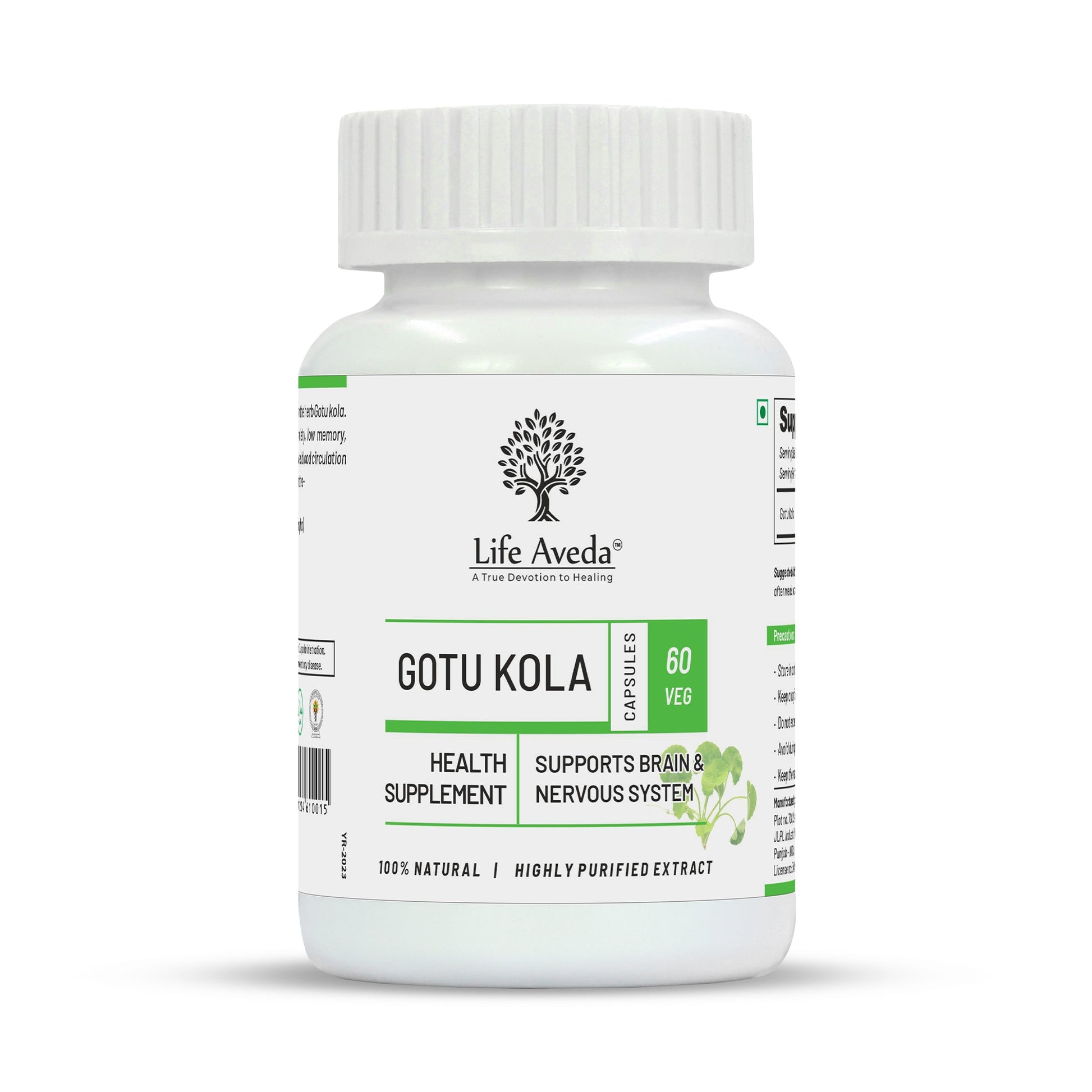 Life Aveda Gotu Kola Capsules - Grab2buy