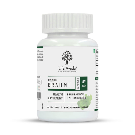 Life Aveda Premium Brahmi Capsules - Grab2buy