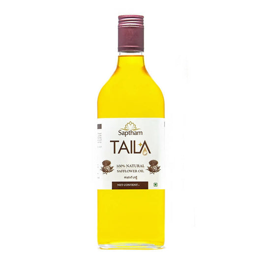 Saptham Taila 100% Wood Pressed Safflower Oil - Grab2buy