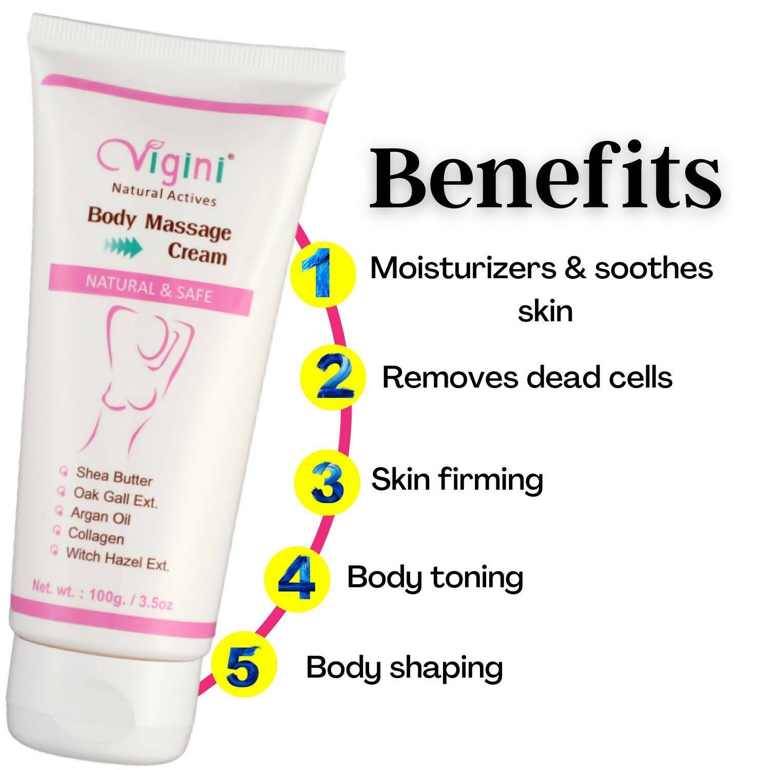 Vigini Natural Actives Bust Breast Body Toner Firming Massage Oil Cream  Grab2Buy Vigini Grab2Buy