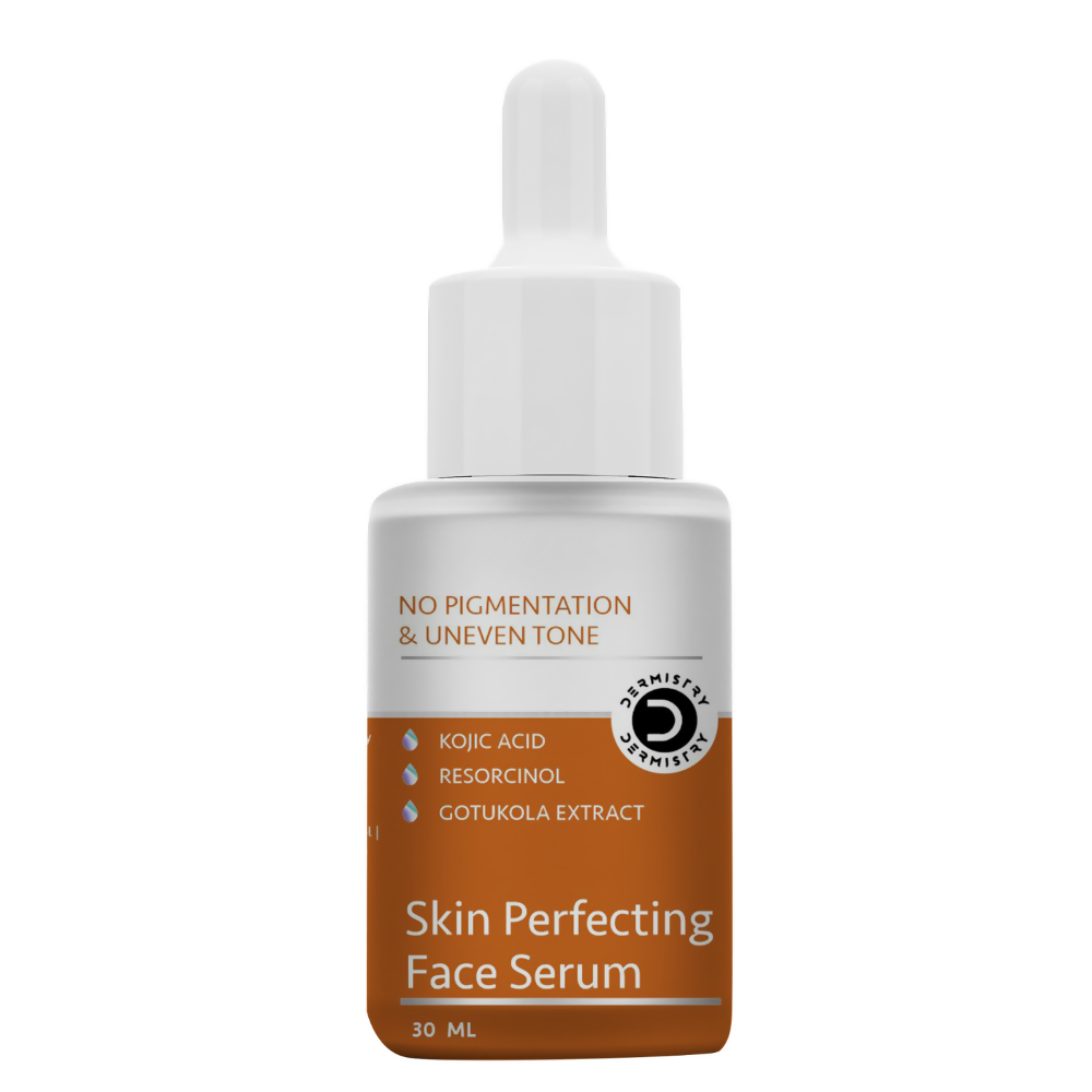 Dermistry Skin Perfecting Fairness Face Serum Resorcinol Kojic Acid Hyper Pigmentation Uneven Tone 