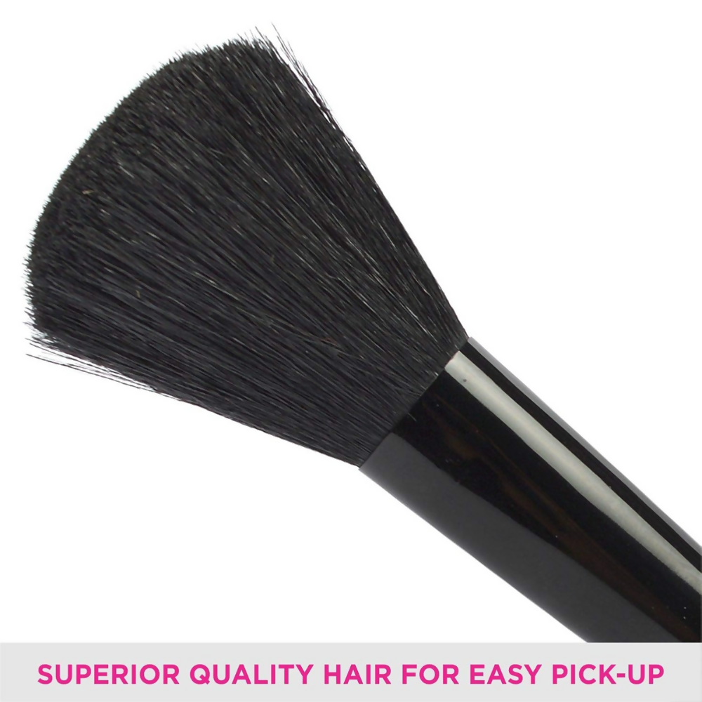 Vega Blush Brush with Wooden Handle and Natural Animal/Synthetic Hair  Grab2Buy Vega Grab2Buy
