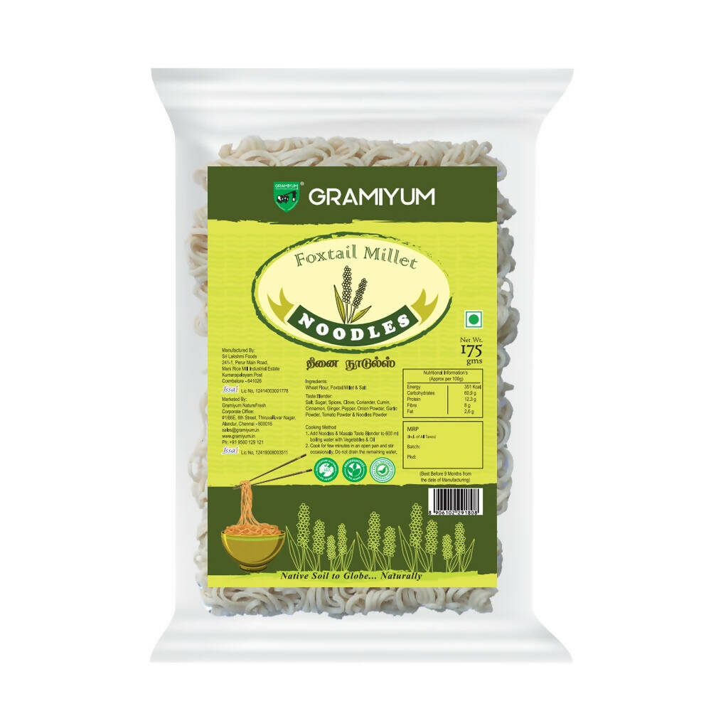Gramiyum FoxTail Noodles - Thinai Noodles - Grab2buy