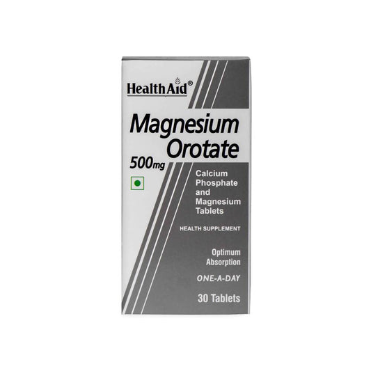 HealthAid Magnesium Orotate 500 mg Tablets 