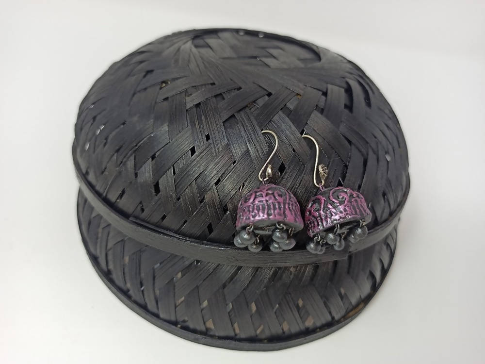 Terracotta Hanging Jhumkas