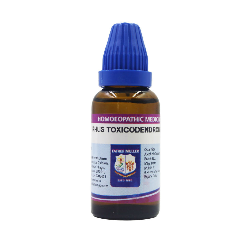 Father Muller Rhus Toxicodendron Dilution 