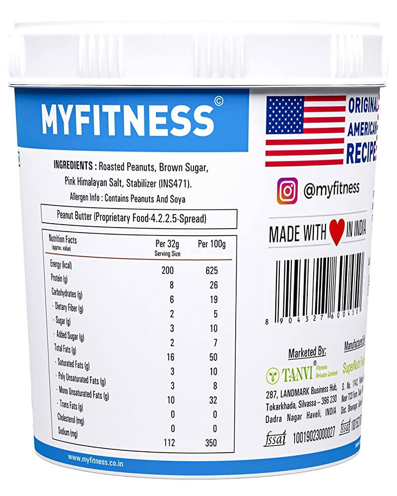 Myfitness Original Peanut Butter Crunchy - Grab2buy