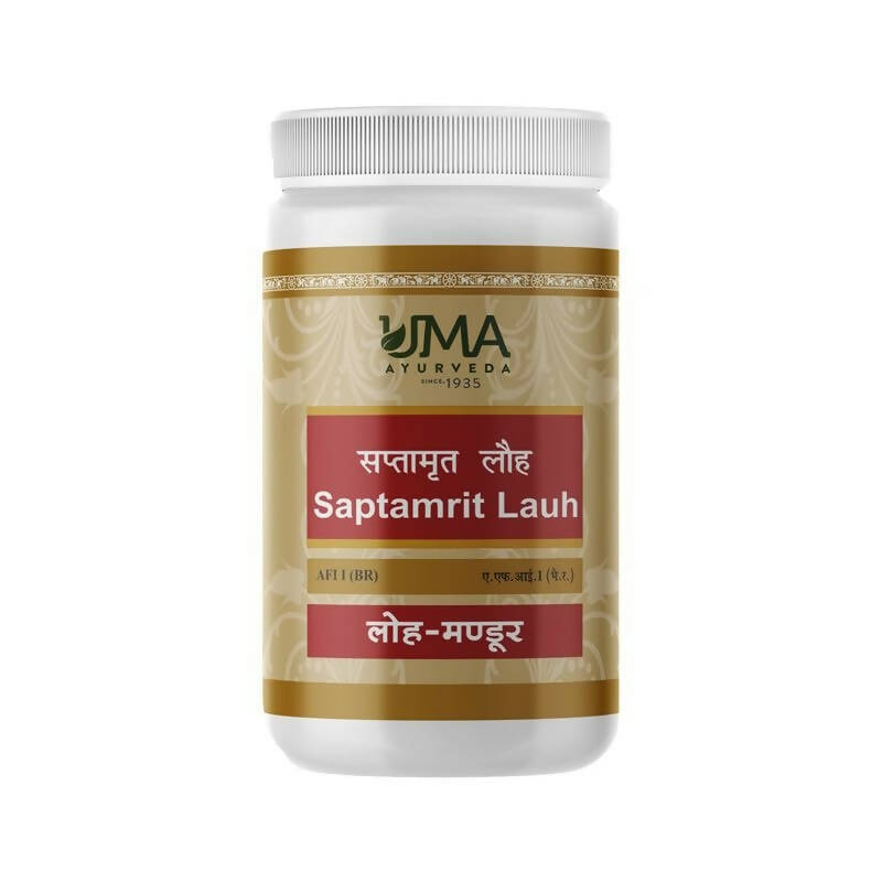 Uma Ayurveda Saptamrat Lauh Ayurvedic Tablets 