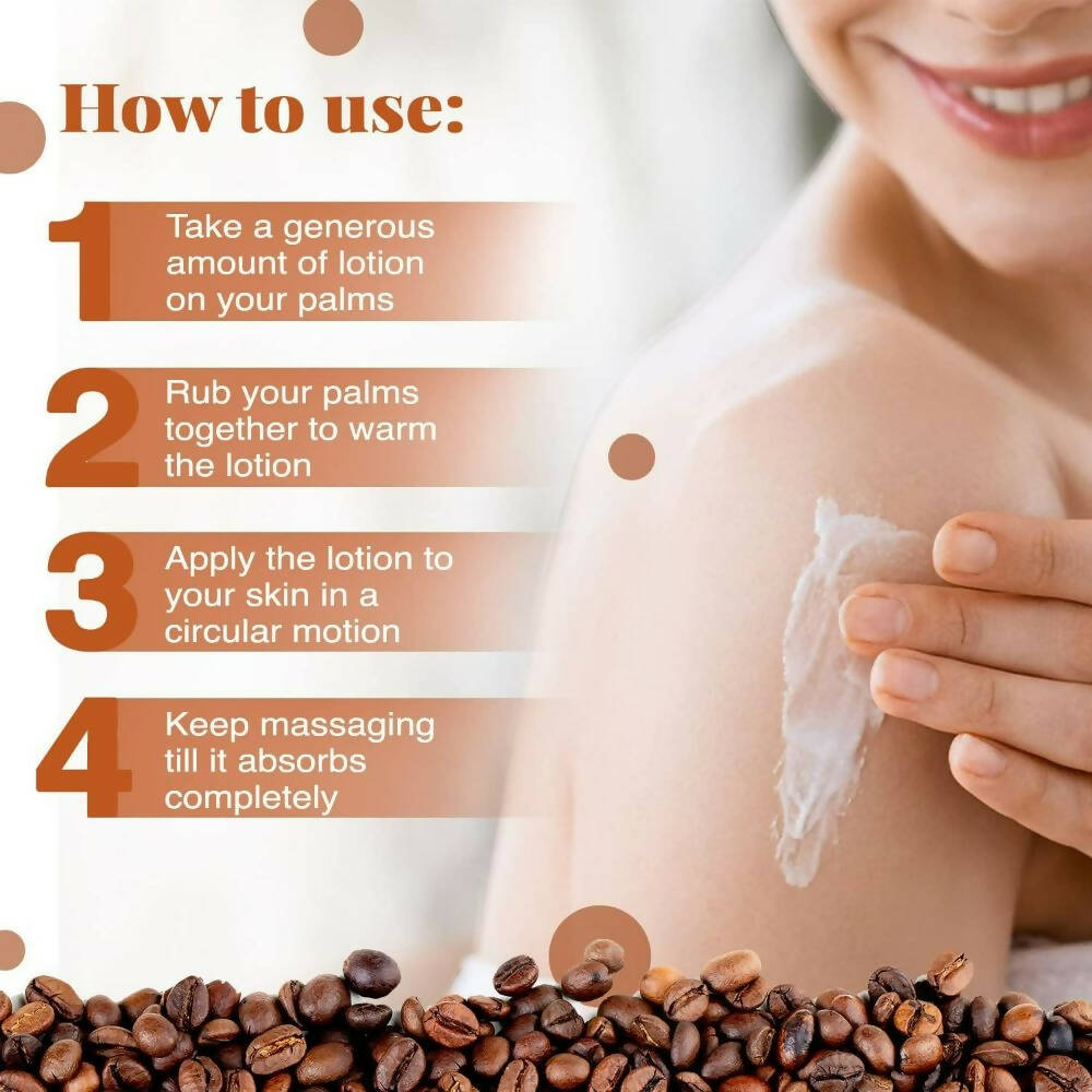 NutriGlow NATURAL'S Raw Irish Coffee Body Lotion 