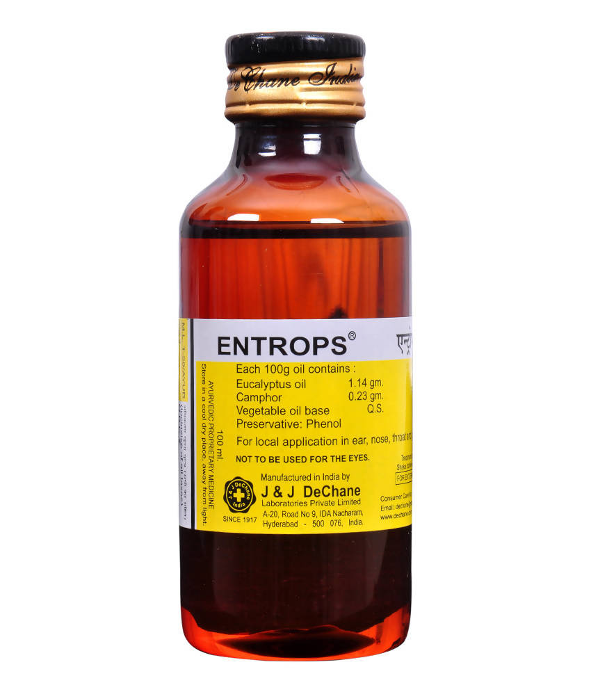 J & J Dechane Ayurvedic Entrops Drops 