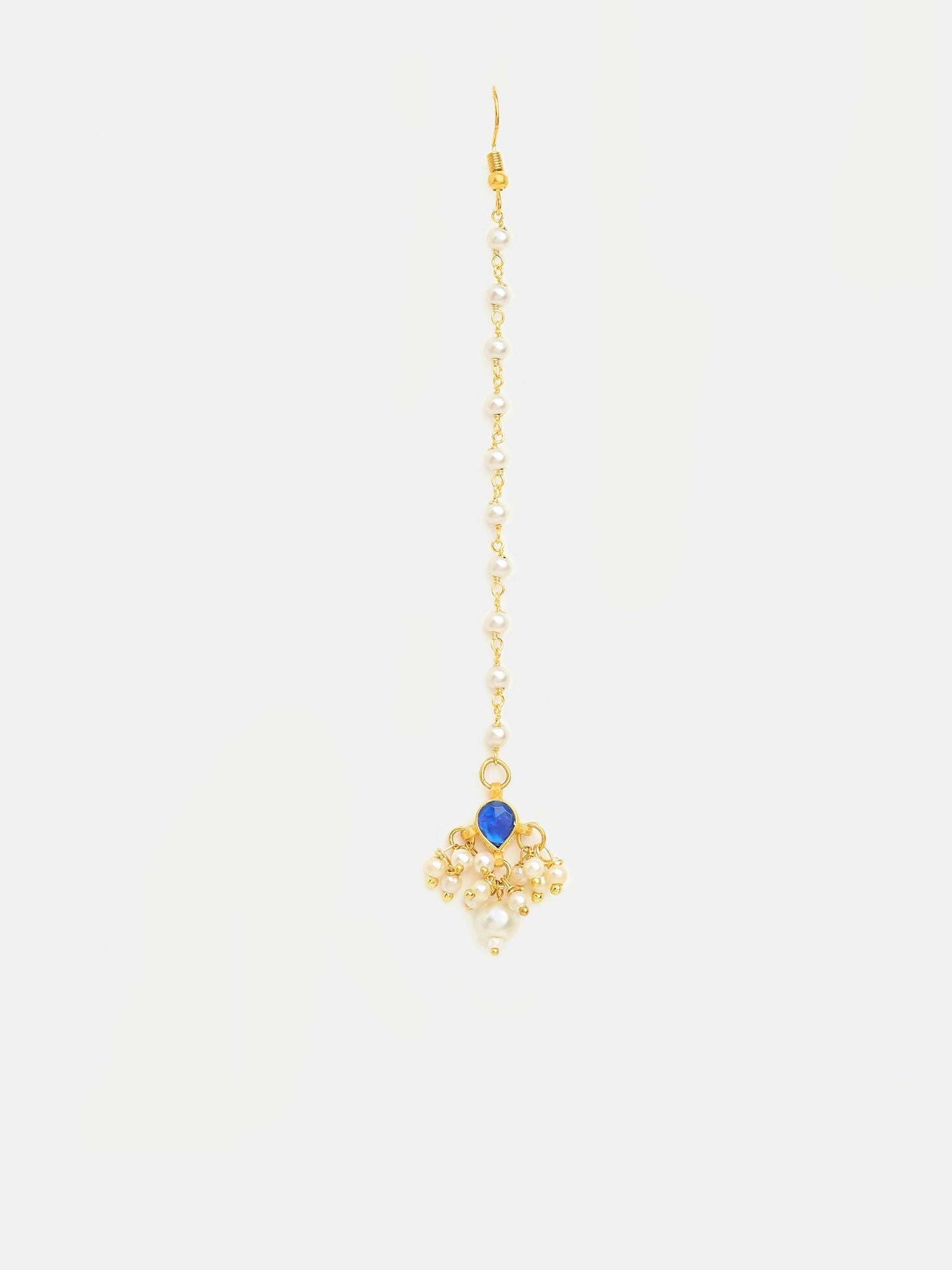Ruby Raang Set Of 2 Blue Kundan