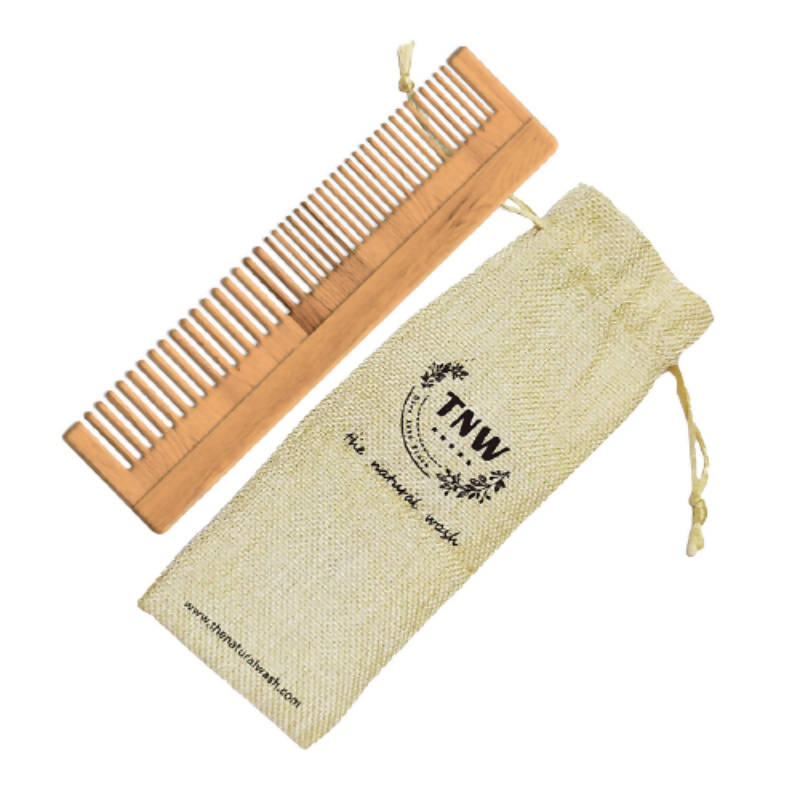 The Natural Wash Neem Wood Comb  Grab2Buy The Natural Wash Grab2Buy