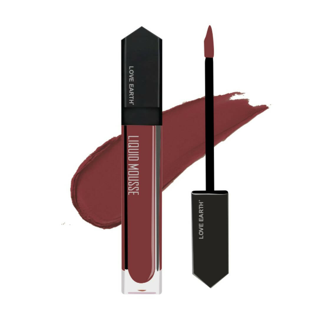 Love Earth Liquid Mousse Lipstick - Irish Coffee 