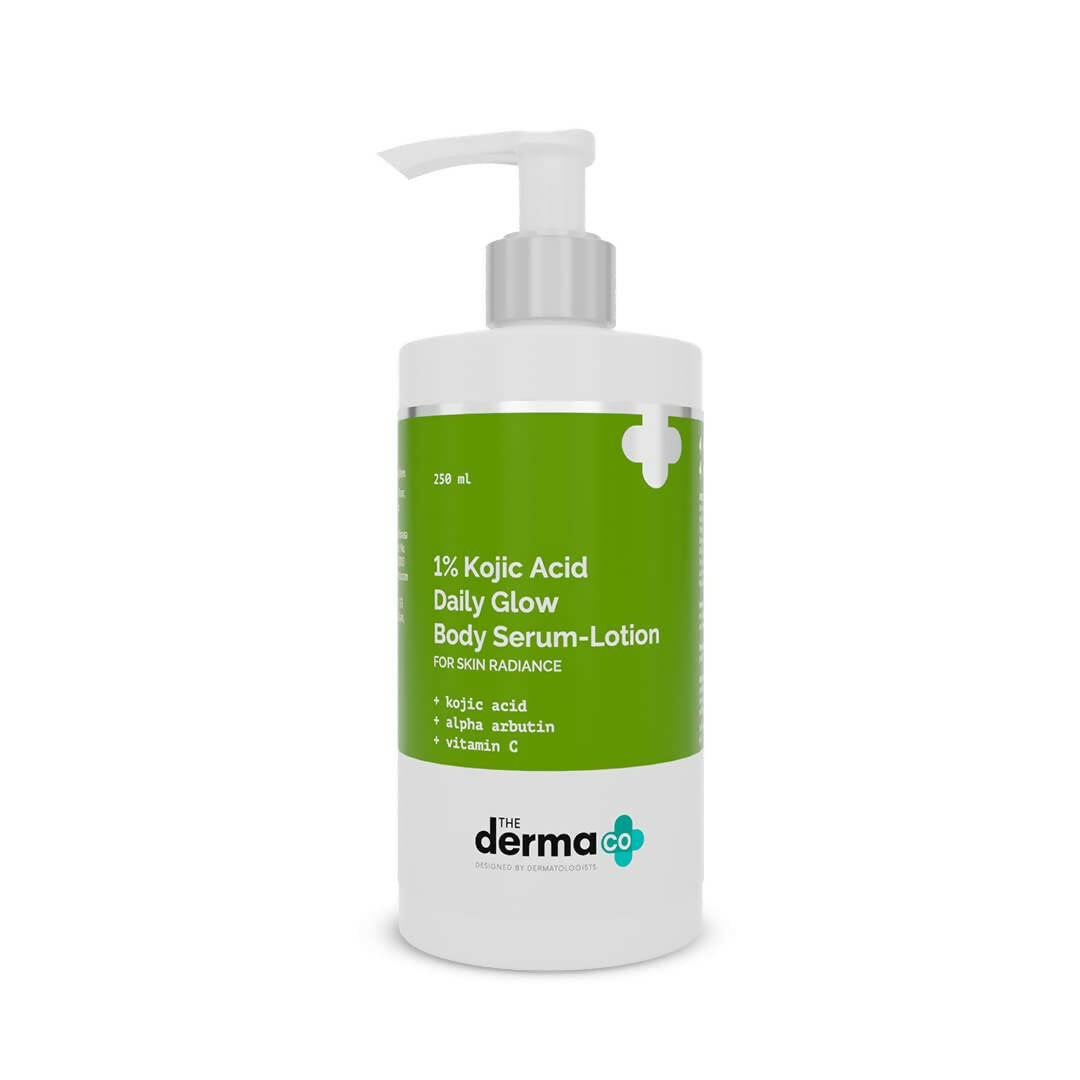 The Derma Co 1% Kojic Acid Daily Glow Body Serum Lotion  Grab2Buy The Derma Co Grab2Buy