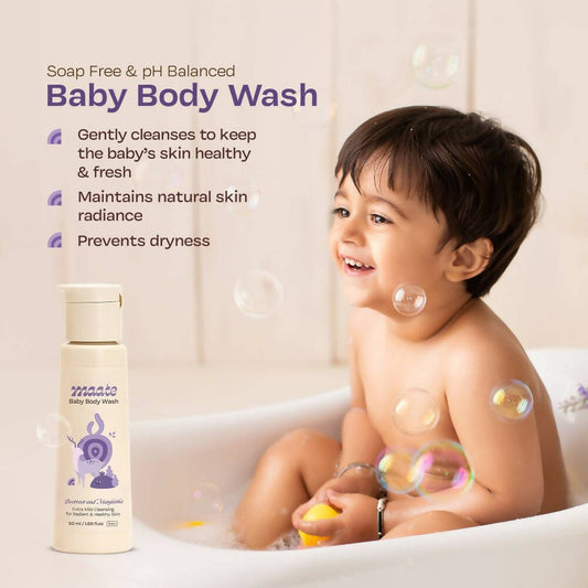 Maate Baby Daily Cleansing Combo - Baby Body Wash & Baby Shampoo - Grab2buy