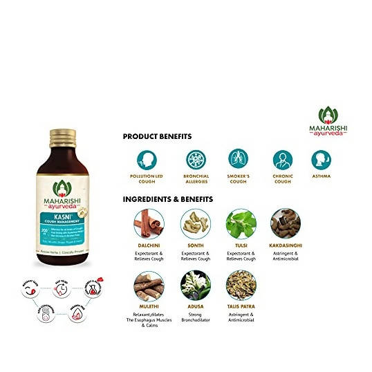 Maharishi Ayurveda Kasni Cough Management 
