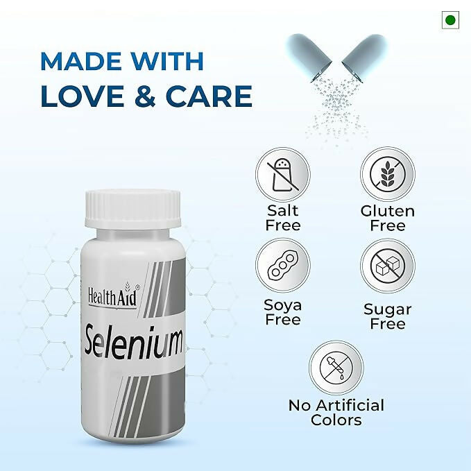 HealthAid Selenium 200 mcg Tablets 