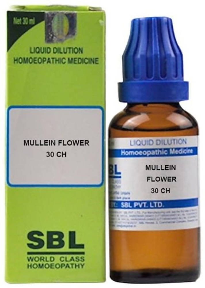SBL Homeopathy Mullein Flower Dilution 