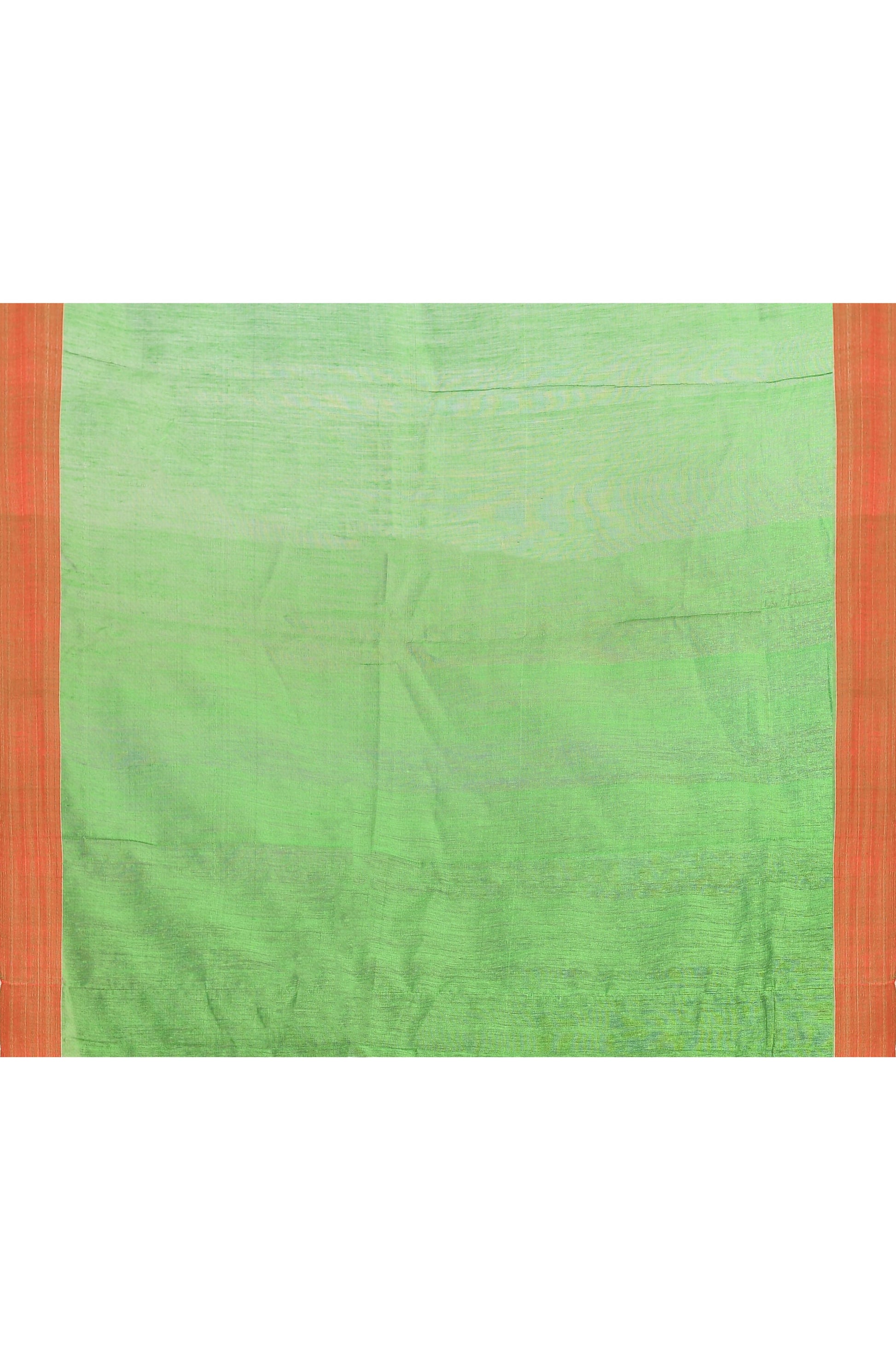 Piyari Fashion Women's Blue Temple Border Embellished Cotton Blend Jamdani Saree