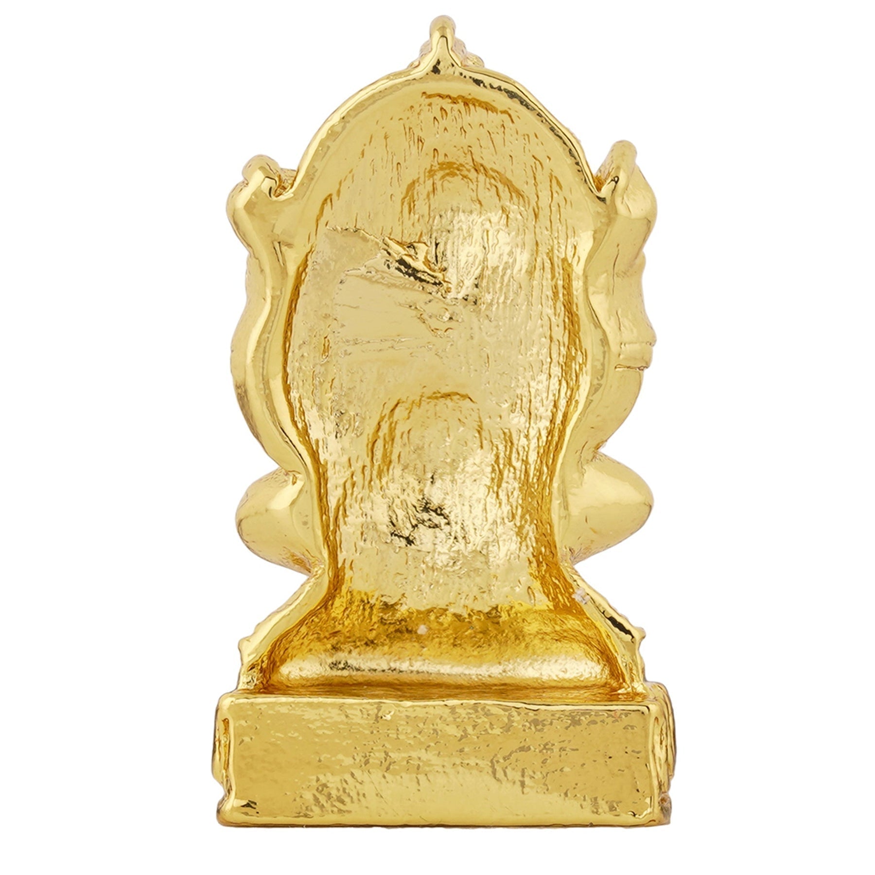 Estele Gold-Polished Spiritual Lord Ganesha Idol for Gifts & HouseWarming/Home/Office Decors 