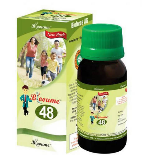 Bioforce Homeopathy Blooume 48 Tonic – Homeopathic Liver & Digestive Wellness Tonic 