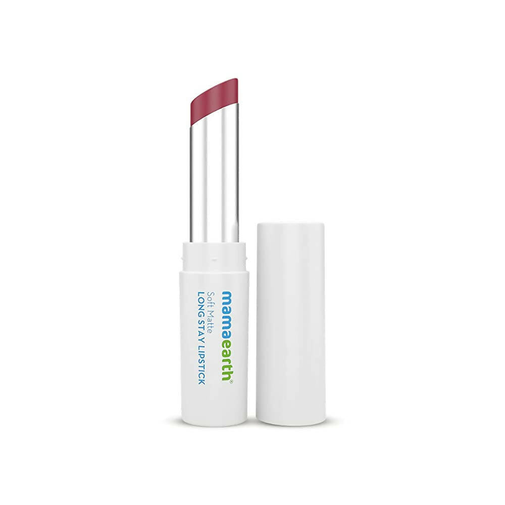 Mamaearth Soft Matte Long Stay Lipstick - Grape Wine - Limited Time Offer 