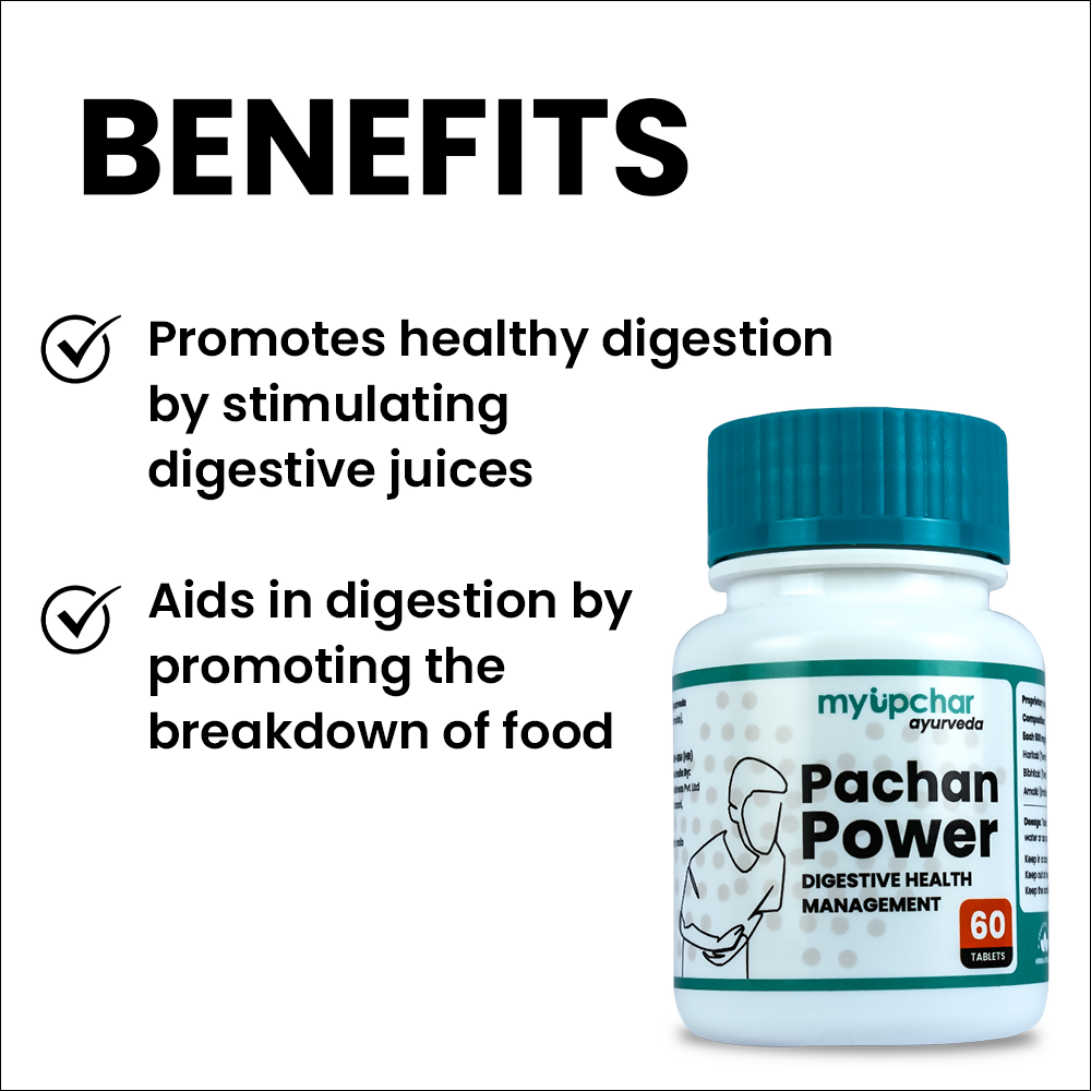 myUpchar Ayurveda Pachan Power Tablets 