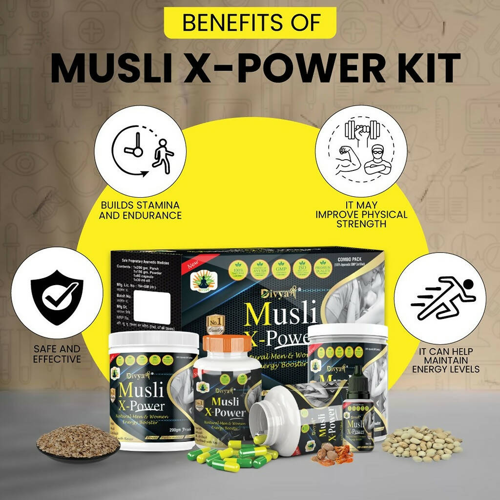 Divya Shree Musli X-Powder Kit 