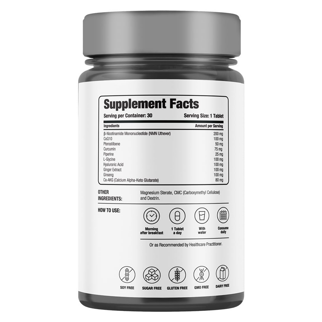 Decode Age LongeVit Supplement | Graceful Ageing Tablets 