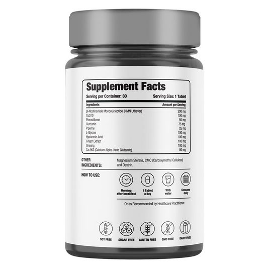 Decode Age LongeVit Supplement | Graceful Ageing Tablets 