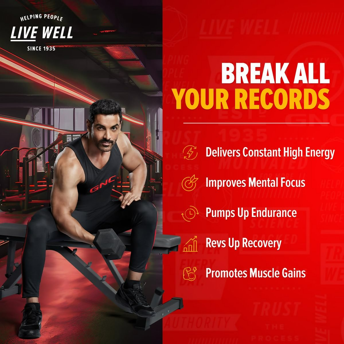 GNC Pro Performance Pre-Workout Fruit Punch 