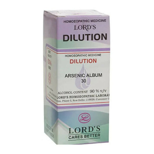 Lord's Homeopathy Arsenic Album Dilution - Grab2buy