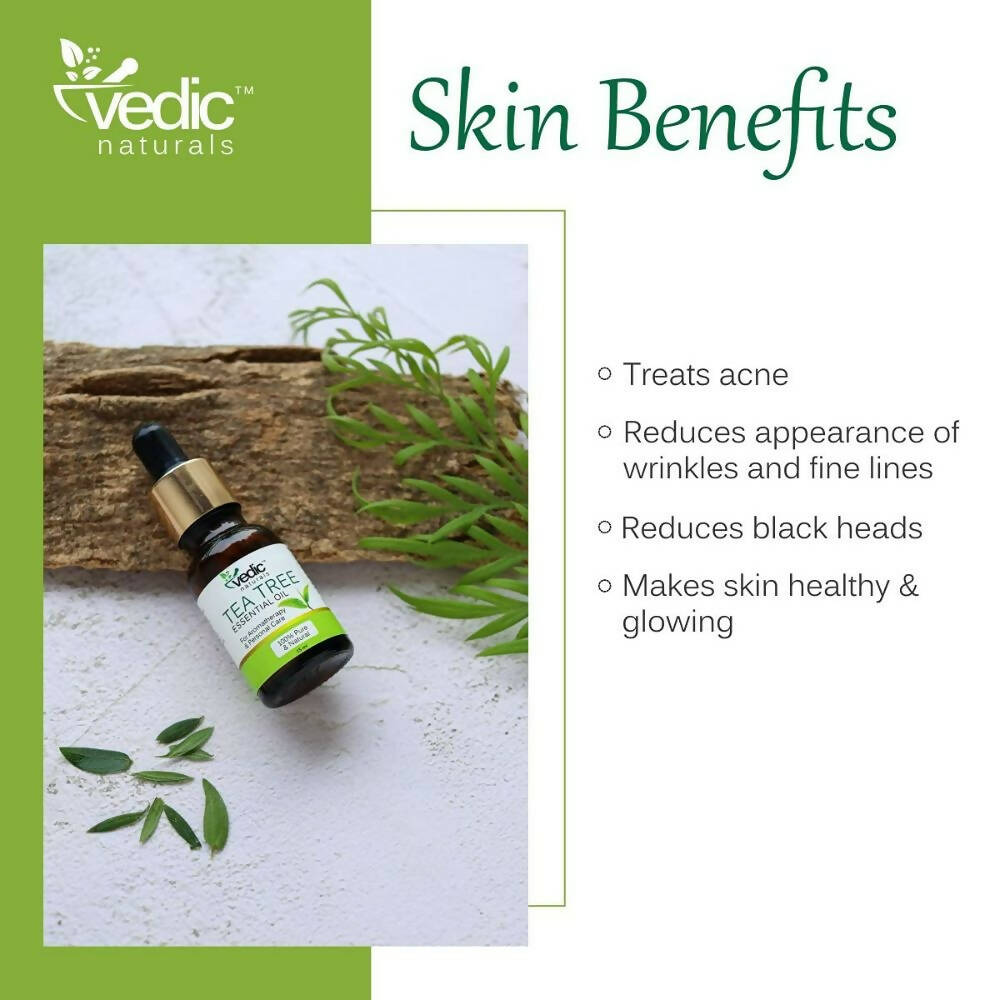 Vedic Naturals Tea Tree Essential Oil  Grab2Buy Vedic Naturals Grab2Buy