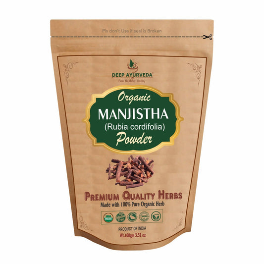 Deep Ayurveda Organic Manjistha Powder 